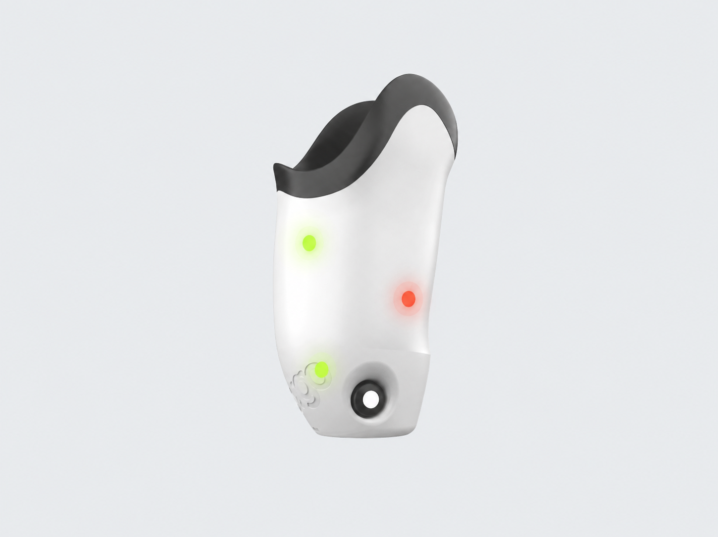 Concept render of a sensor-enabled prosthetic socket